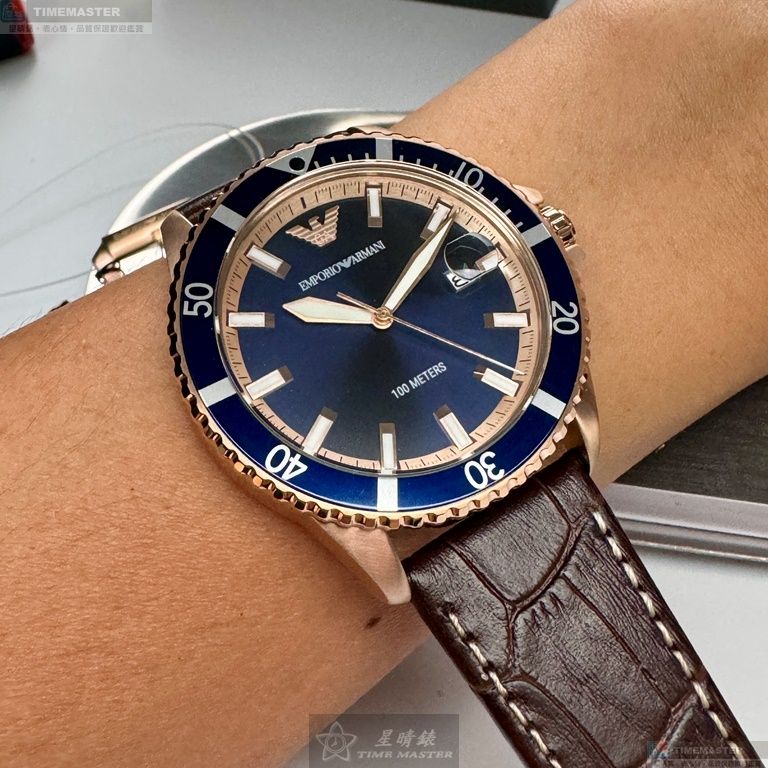 [TIMEMASTER] ARMANI watch, 42mm, AR00047, , large