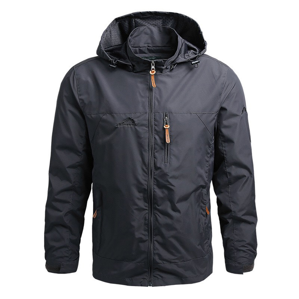 Men’s Lightweight Windbreaker Jacket, , large