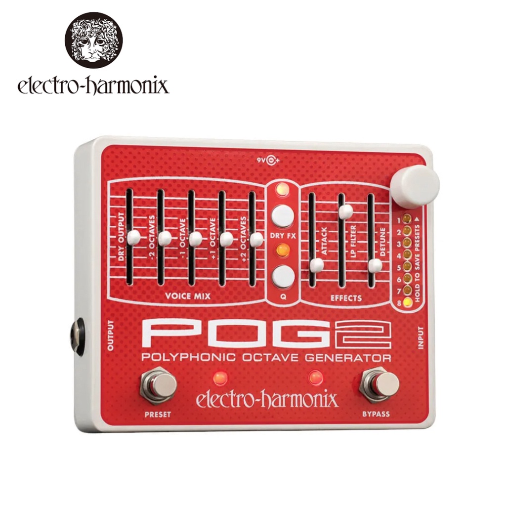 Electro Harmonix POG2 Polyphonic Octave Generator 效果器【敦煌樂器】
