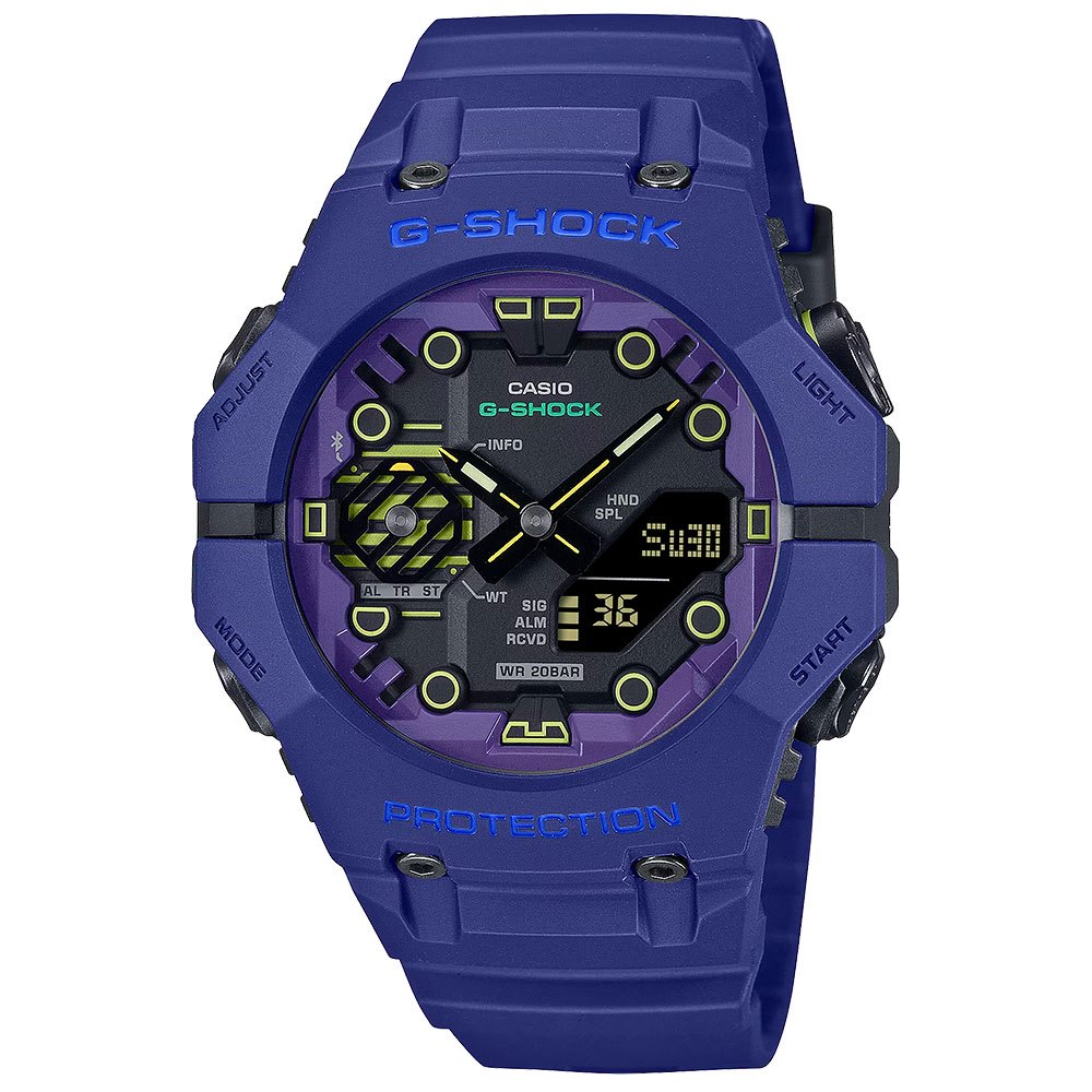 CASIO 卡西歐 G-SHOCK 科幻系列 藍芽手錶 GA-B001CBR-2A, , large