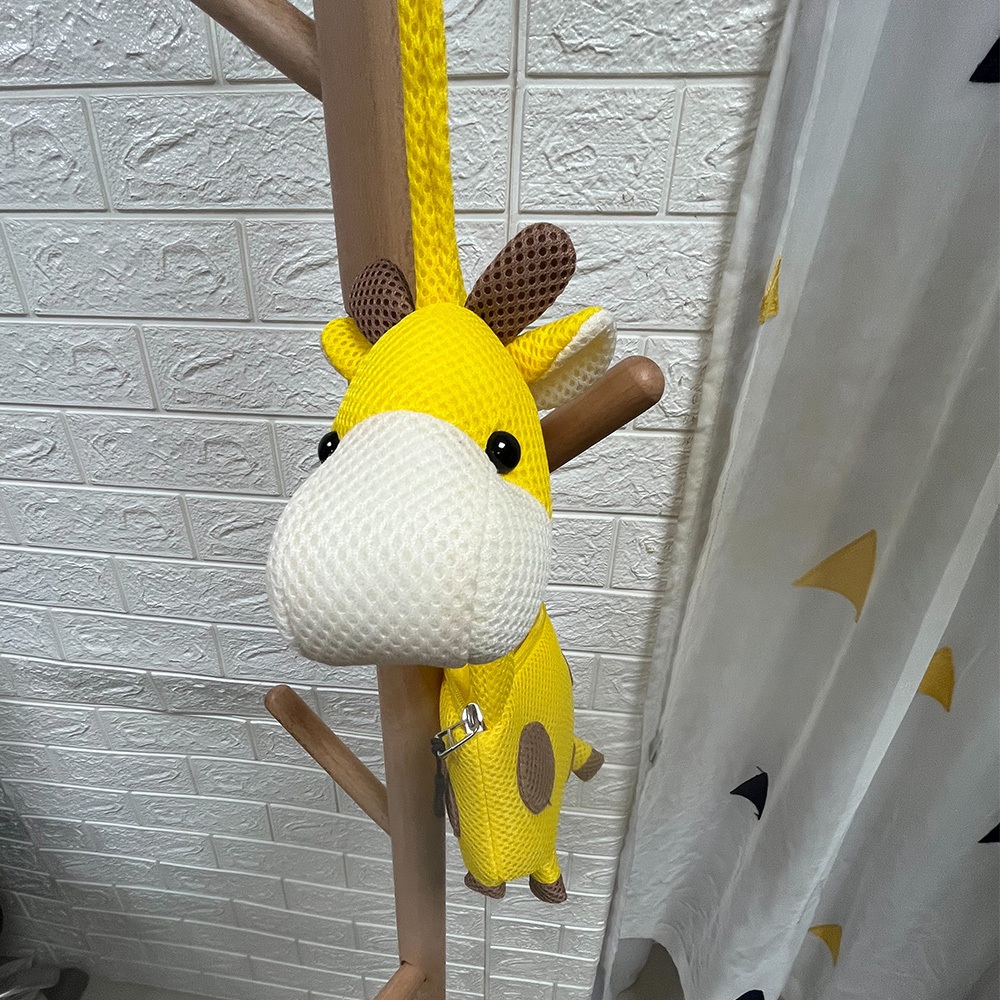 【可愛造型 獨家設計 可機洗 保固】長頸鹿 斜背包 側背包 斜背包女 側背包女 可愛包包 禮物, , large