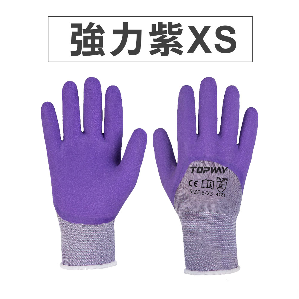 止滑耐磨乳膠手套(強力紅) 工地搬運 園藝 修繕 清潔 勞保 家用 舒適透氣 CE認證 防滑耐磨, , large