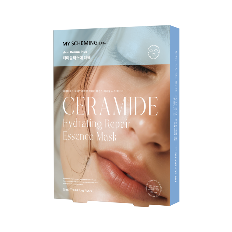 我的心機神經醯胺水潤修護精華面膜4入, , large