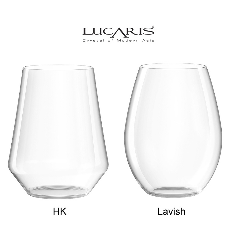 LUCARIS 無梗杯 2款 1/入無鉛水晶玻璃材質 金益合玻璃器皿, , large