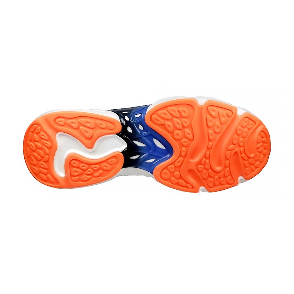 DIADORA迪亞多那 專業避震慢跑鞋 男運動鞋 男鞋 寬楦 輕量 透氣 Q彈 耐用 吸震 回彈 足弓支撐 灰藍 白藍, , large