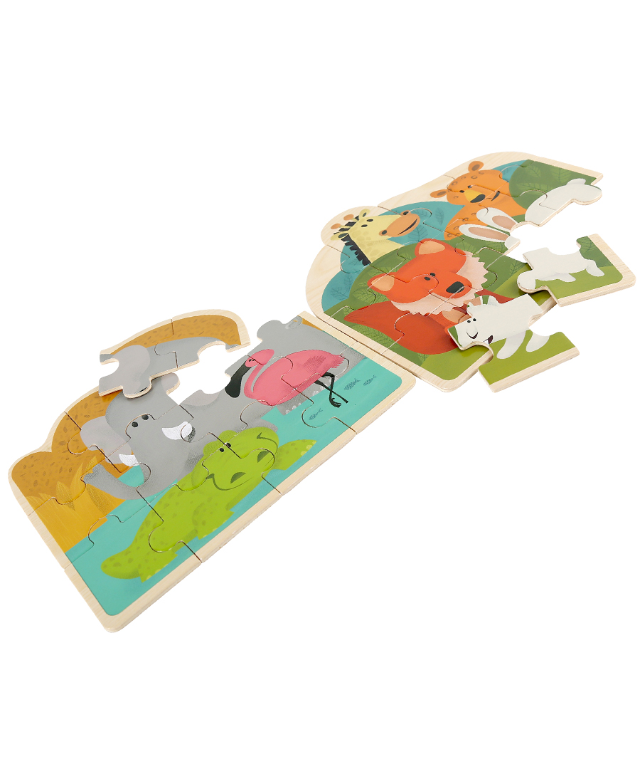 Top Bright - Memory Game Wild Animals, , large