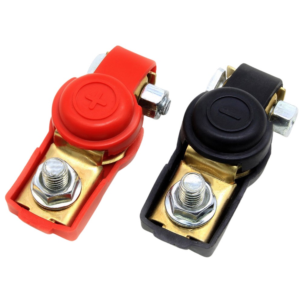 Battery disconnector positive and negative terminals, , large