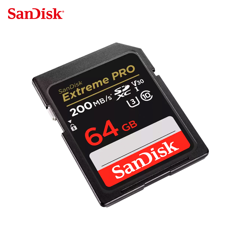【SanDisk】Extreme PRO 64G SDXC V30 UHS-I U3 記憶卡, , large