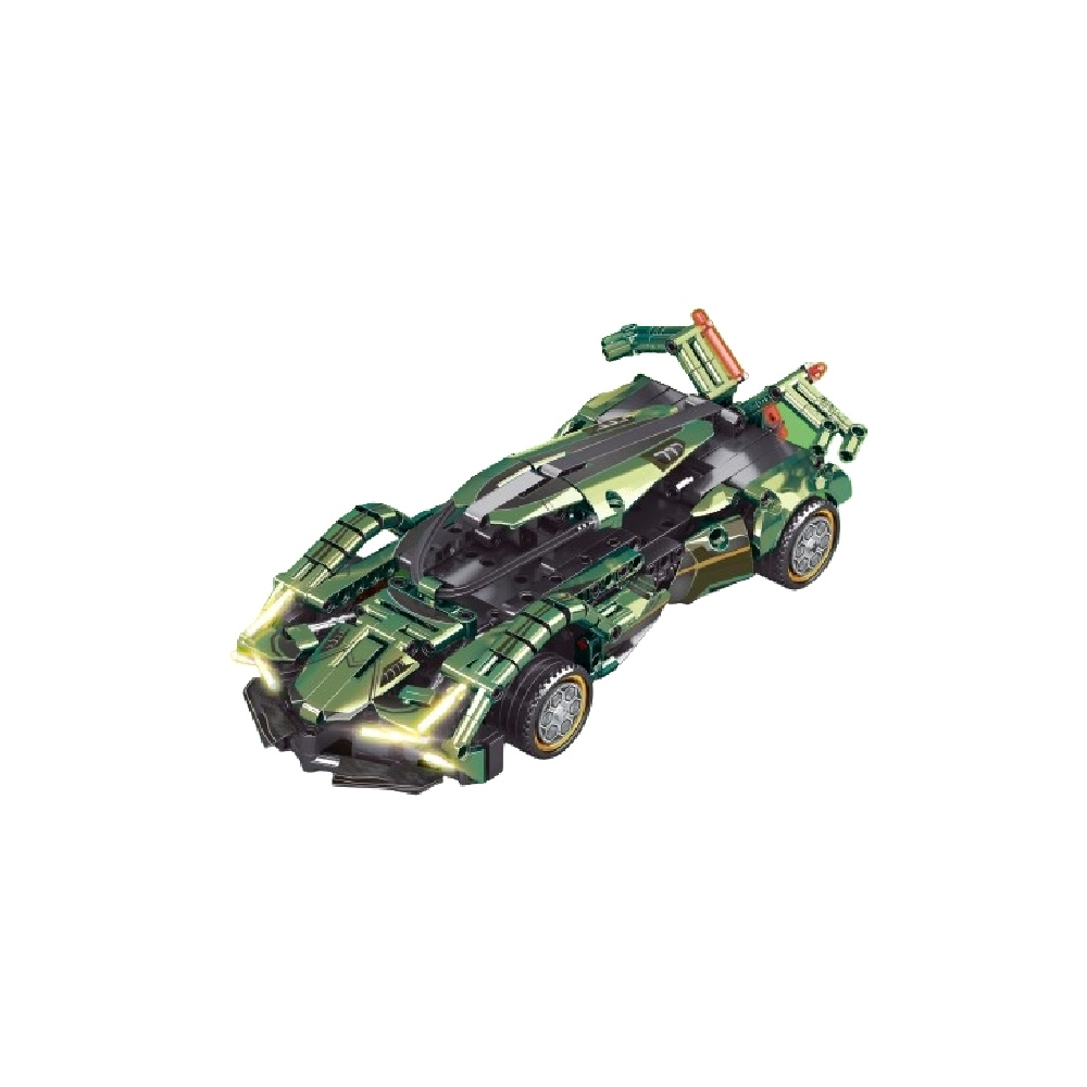 [積木共和國] 【LEIBAO磊寶】8625 遙控跑車(益智拼裝積木)