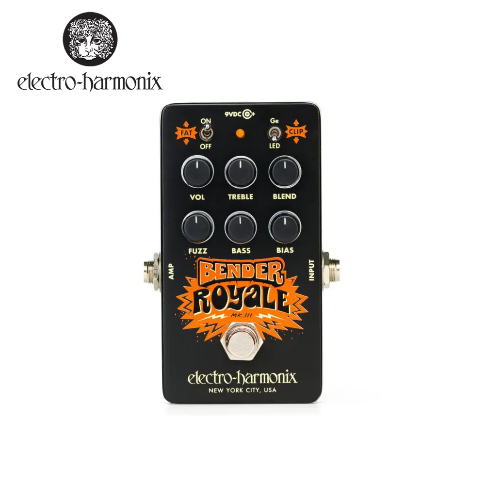 Electro Harmonix Bender Royale Fuzz BLK 效果器【敦煌樂器】, , large
