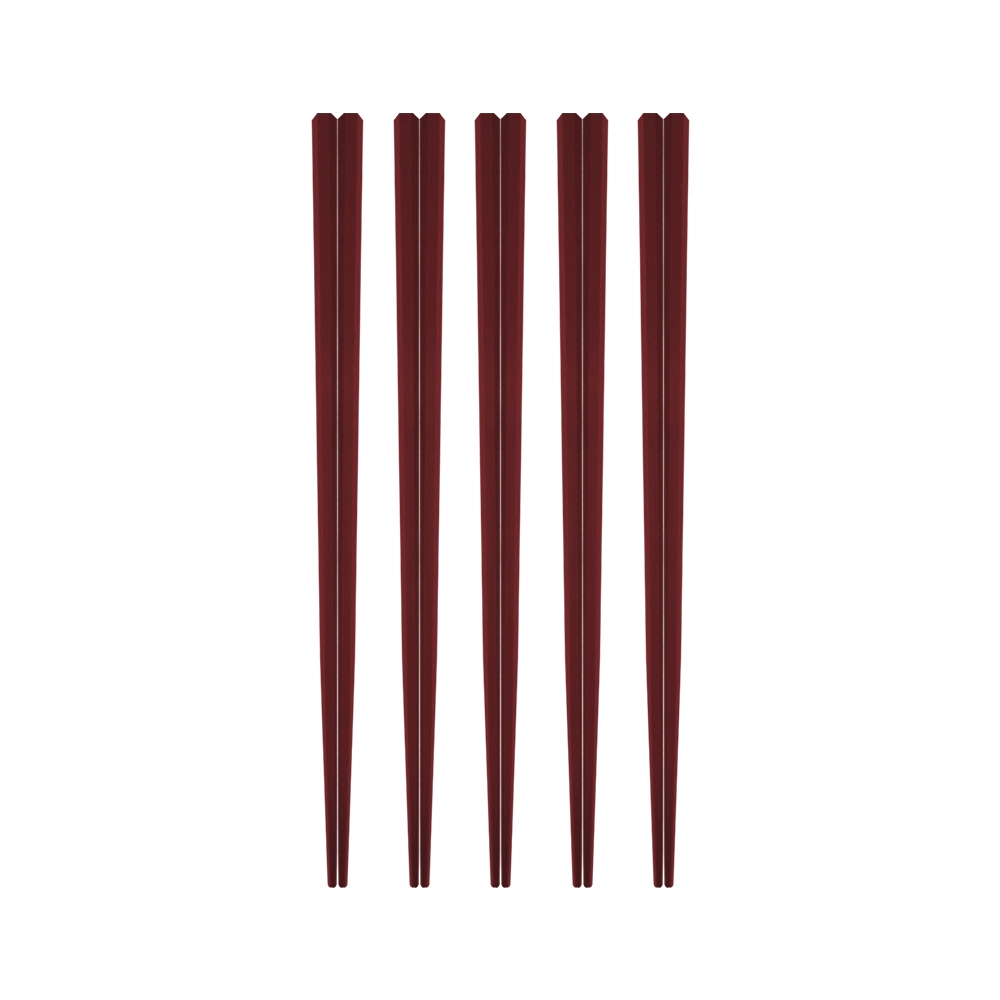 PERFECT 理想牌 品味六角合金筷六角筷馬卡龍筷子彩色筷玻璃纖維筷 咖啡-Leidea樂德兒, , large