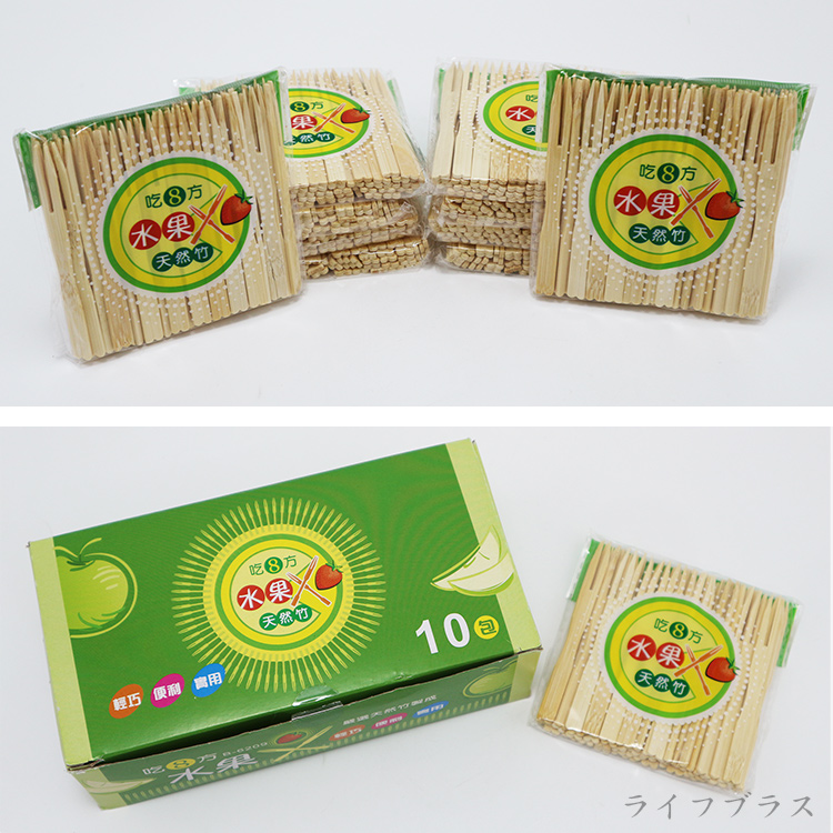 吃八方水果叉-10包x6盒, , large