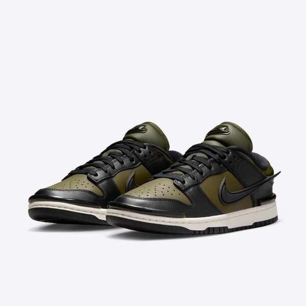 Kixpress-Nike Wmns Dunk Low Twist 女 運動休閒鞋 復古 低筒 橄欖綠 黑 [DZ2794-300], , large