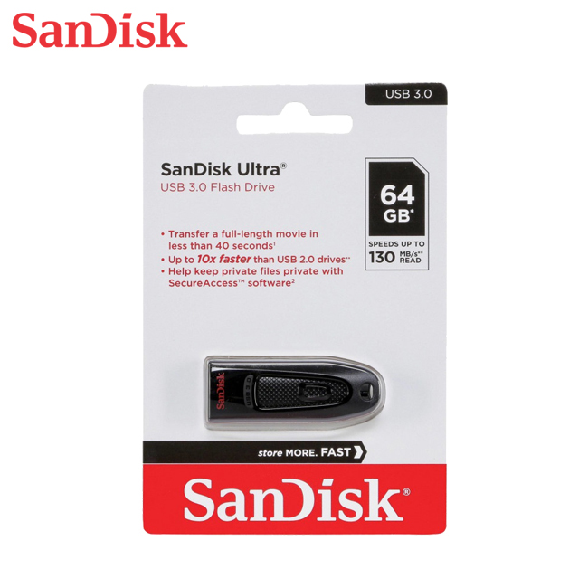 SanDisk Ultra CZ48 64G USB 3.0, , large
