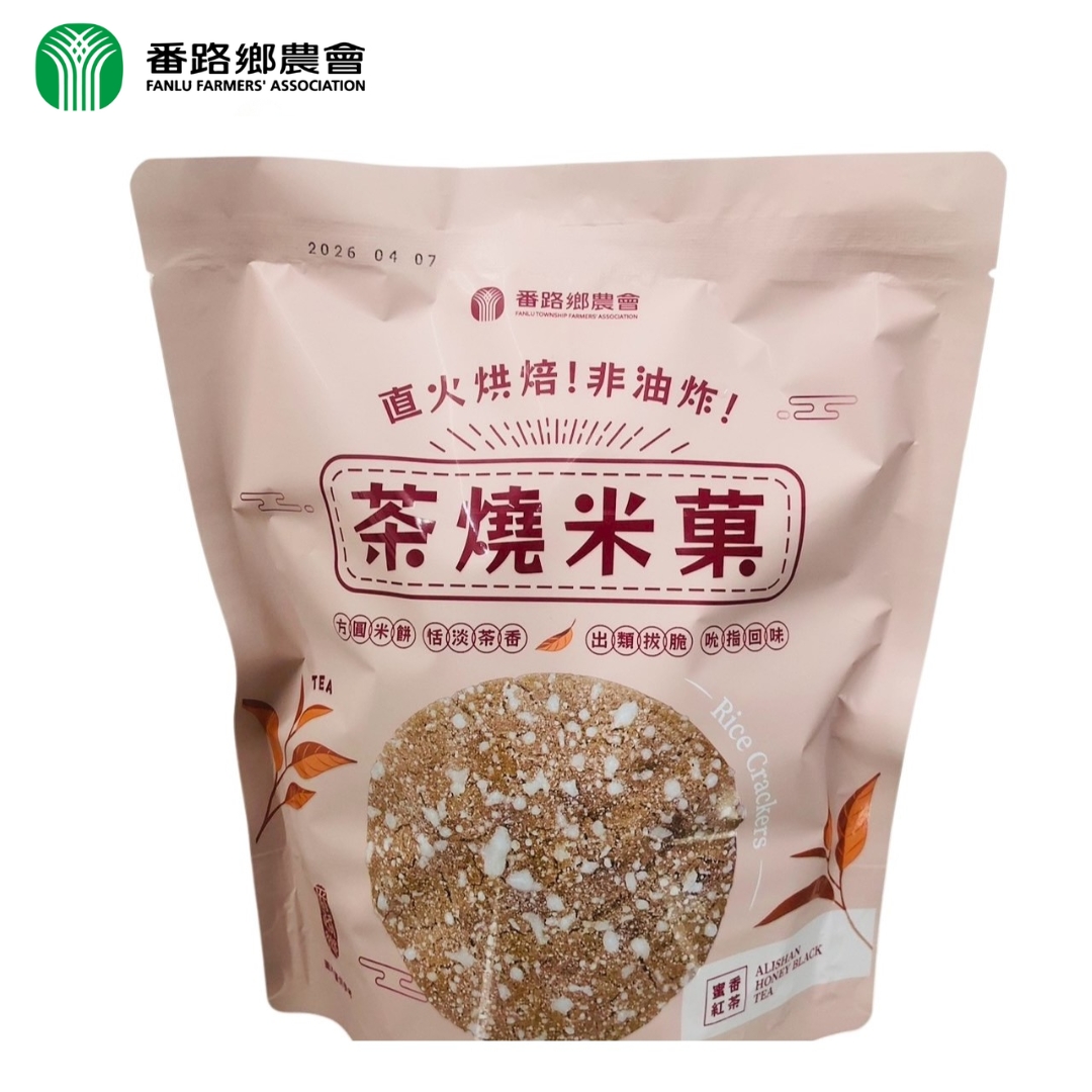 Tea Rice Crackers_ Alishan Honey Black Tea, , large