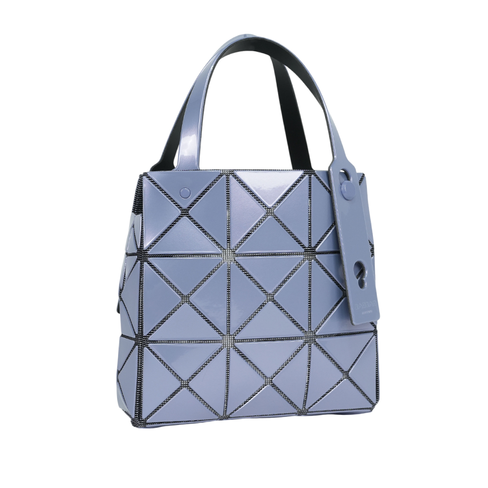ISSEY MIYAKE BAO BAO CARAT 3X3 亮面手提小方盒/薰衣草紫, , large