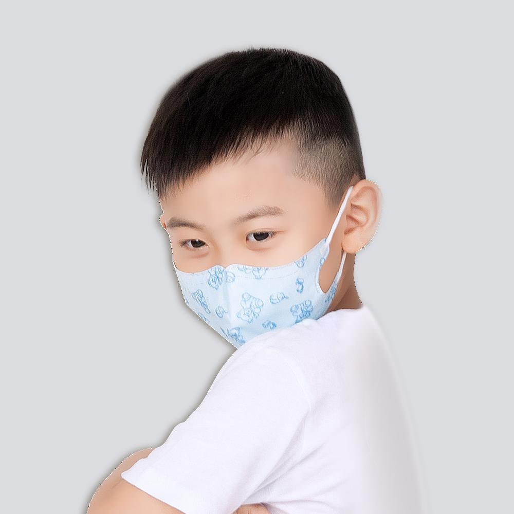 【Blue Eagle】N95 3D Kids Medical Face Mask (Ages 2-6) 50 pack, , large