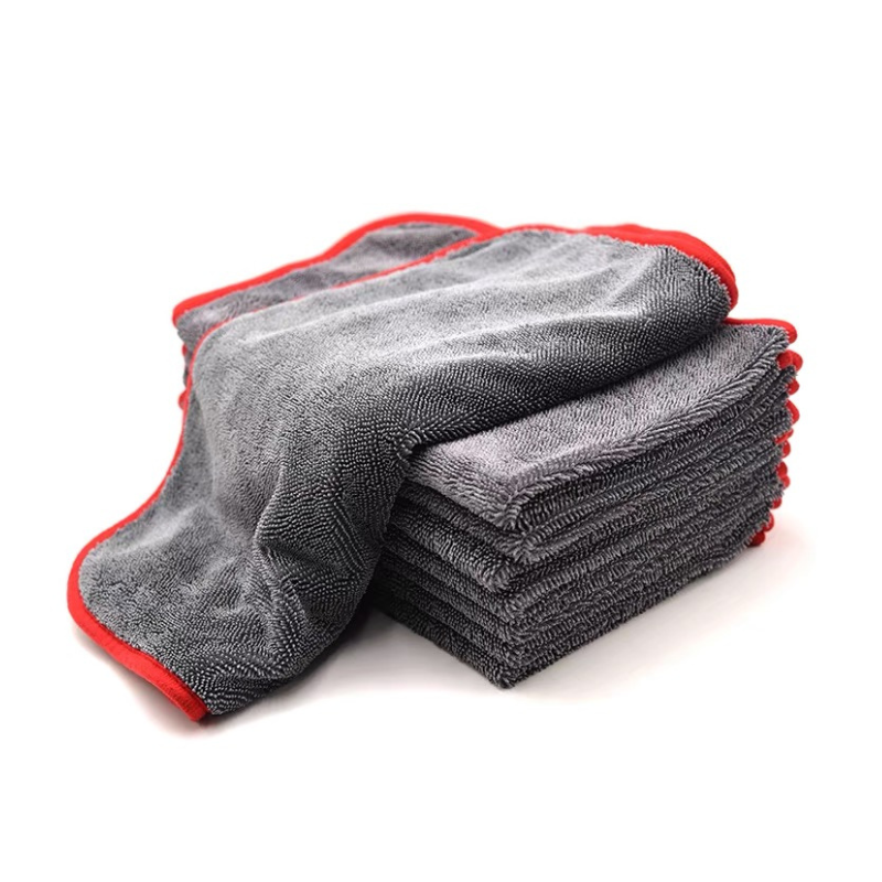 【Soul】Professional Grade Large Thick Twisted Loop Drying Towel 600gsm/430g (For Car Wash/Drying)