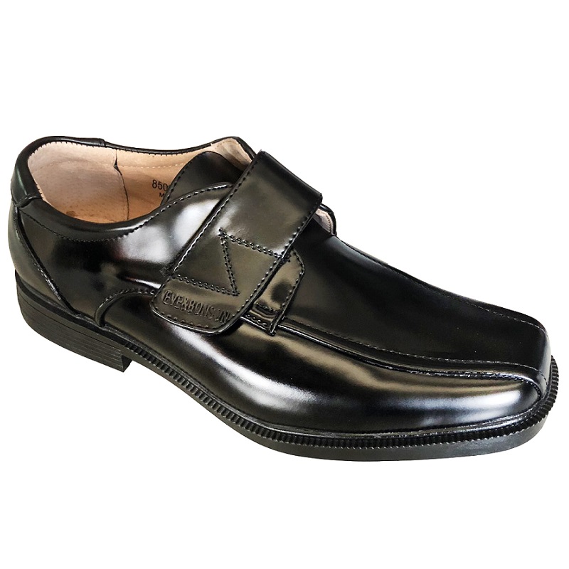 8500369 男正式皮鞋, 黑色-42, large