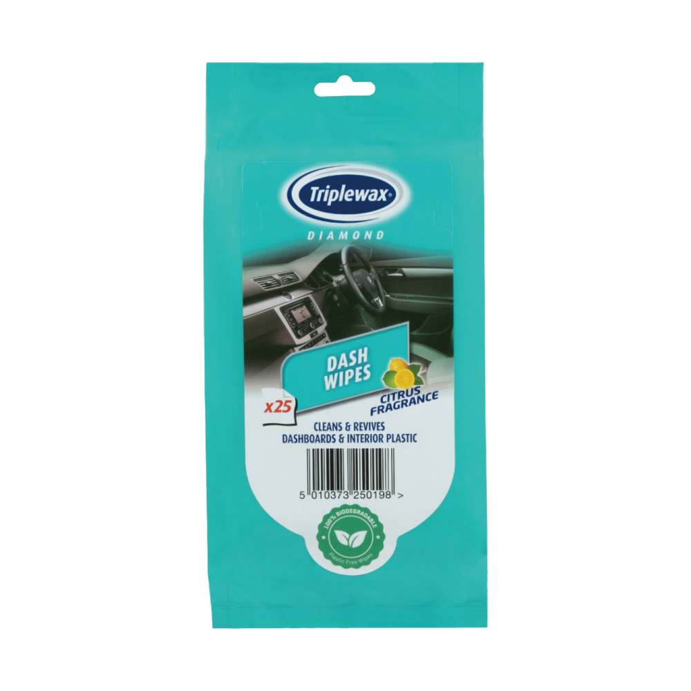 Triplewax Dash Wipe儀表板清潔擦拭紙巾, , large