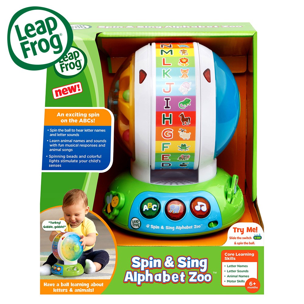 官方直營【LeapFrog】旋轉動物字母ABC, , large