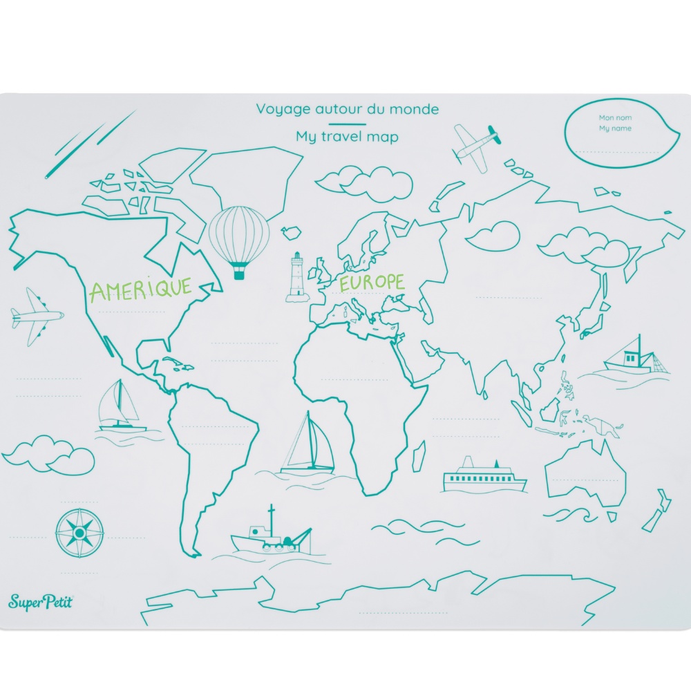 Super Petit - My First World Map, , large