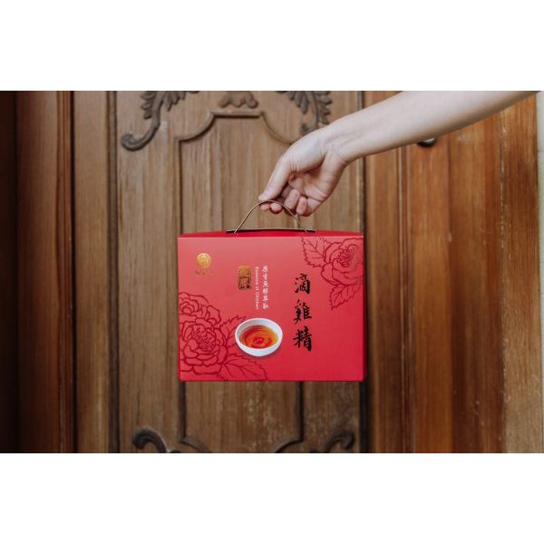【膠貴妃】花膠滴雞精8入禮盒 #送禮首選 #名貴海味鱸魚花膠 # 特選老母雞滴雞精, , large