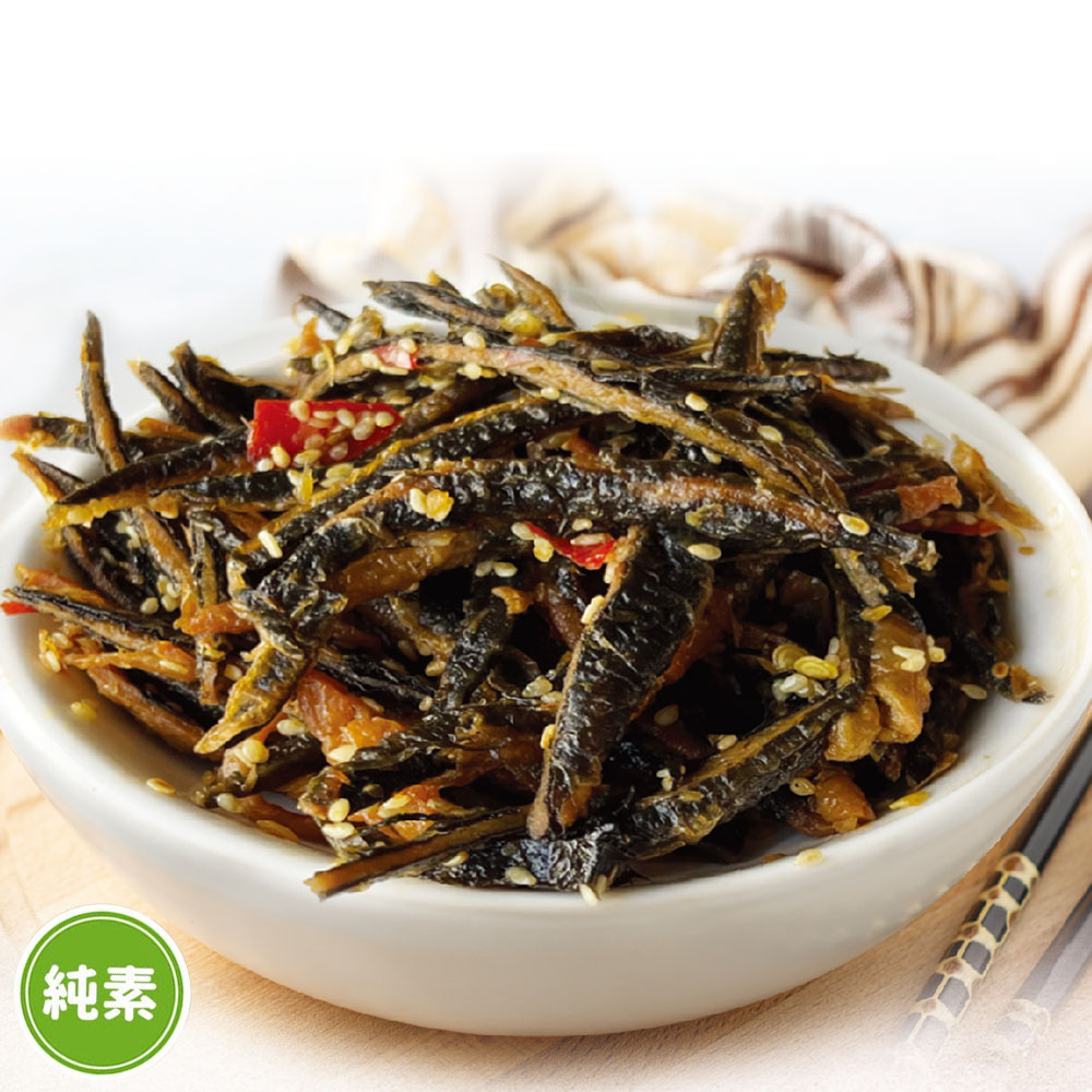 【如意生技】芥末小魚干6包(純素200g/包〉(免運費), , large