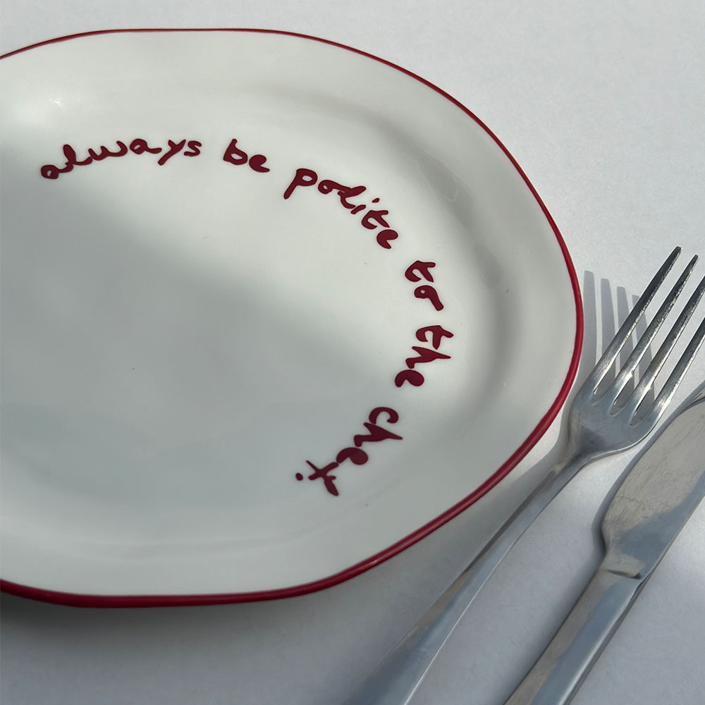 【英國 MÆGEN】陶瓷主題餐盤-紫, , large