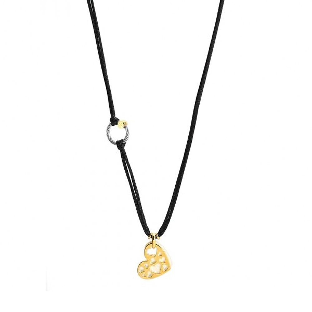CHARRIOL 夏利豪 NECKLACE UNIVERSAL LOVE 鏤空心型項鍊, , large