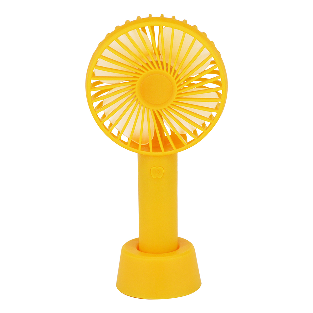 ABS HANDHOLDING/TABLE FAN-YELLOW COLOR, , large