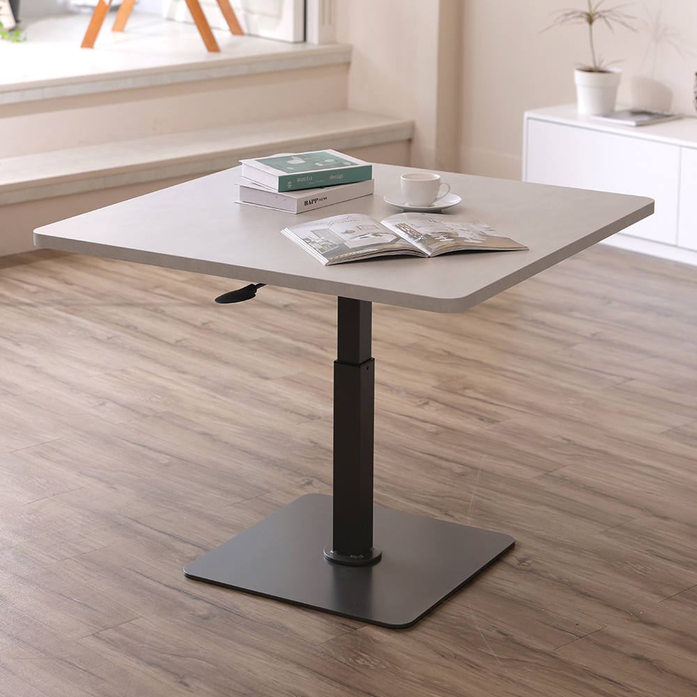 [KAKU] Pneumatic Height Adjustable Coffee Table, , large