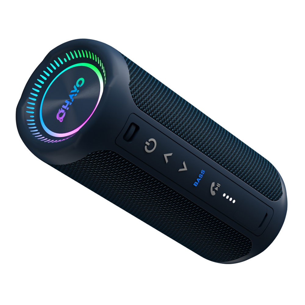 【OHAYO】X10 MAX Portable Bluetooth Speaker, 35W MAX Bass, IPX7 Waterproof, 24-Hour Battery Life - Night Blue, , large