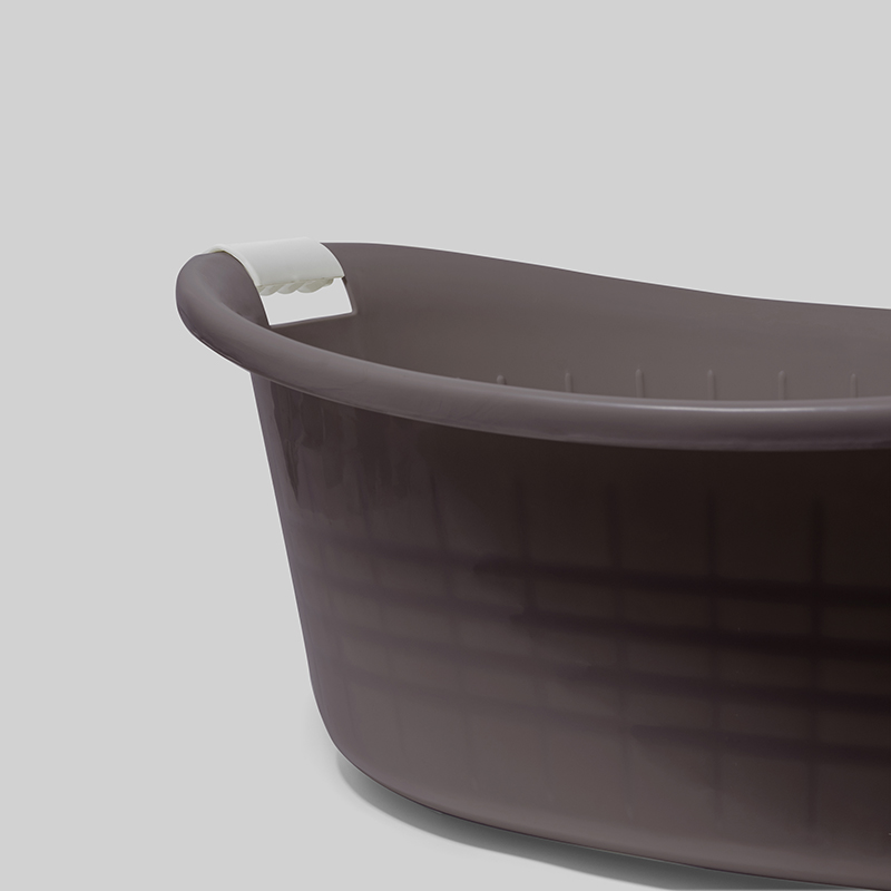 GINII基尼|多功能加厚沐浴盆 30L 香頌粉/寵物浴盆 最美貓砂盆 寵物窩 泡腳盆 澡桶 沐浴盆 洗衣盆 洗澡盆 大容量, 香頌粉, large