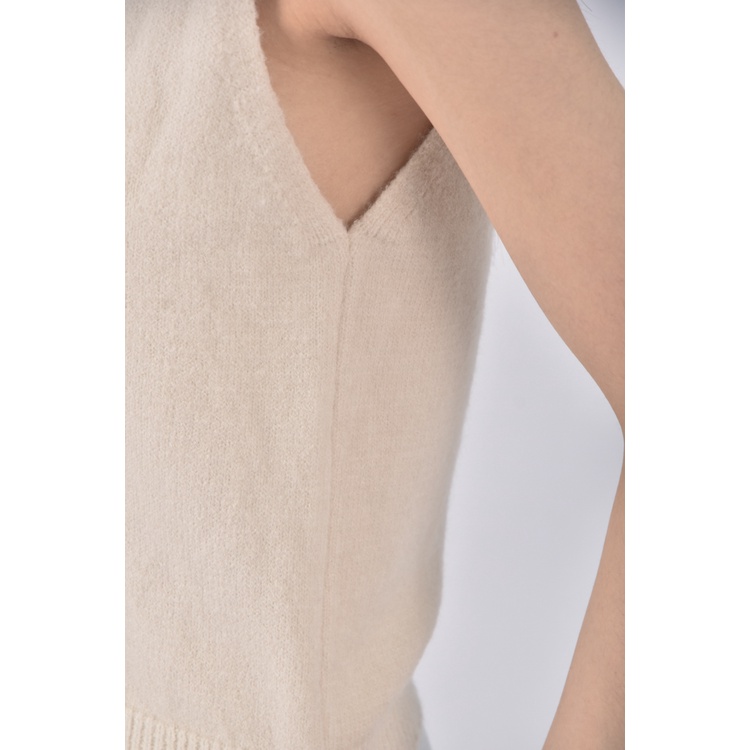 (S) 無袖杏色上衣二手衣, , large