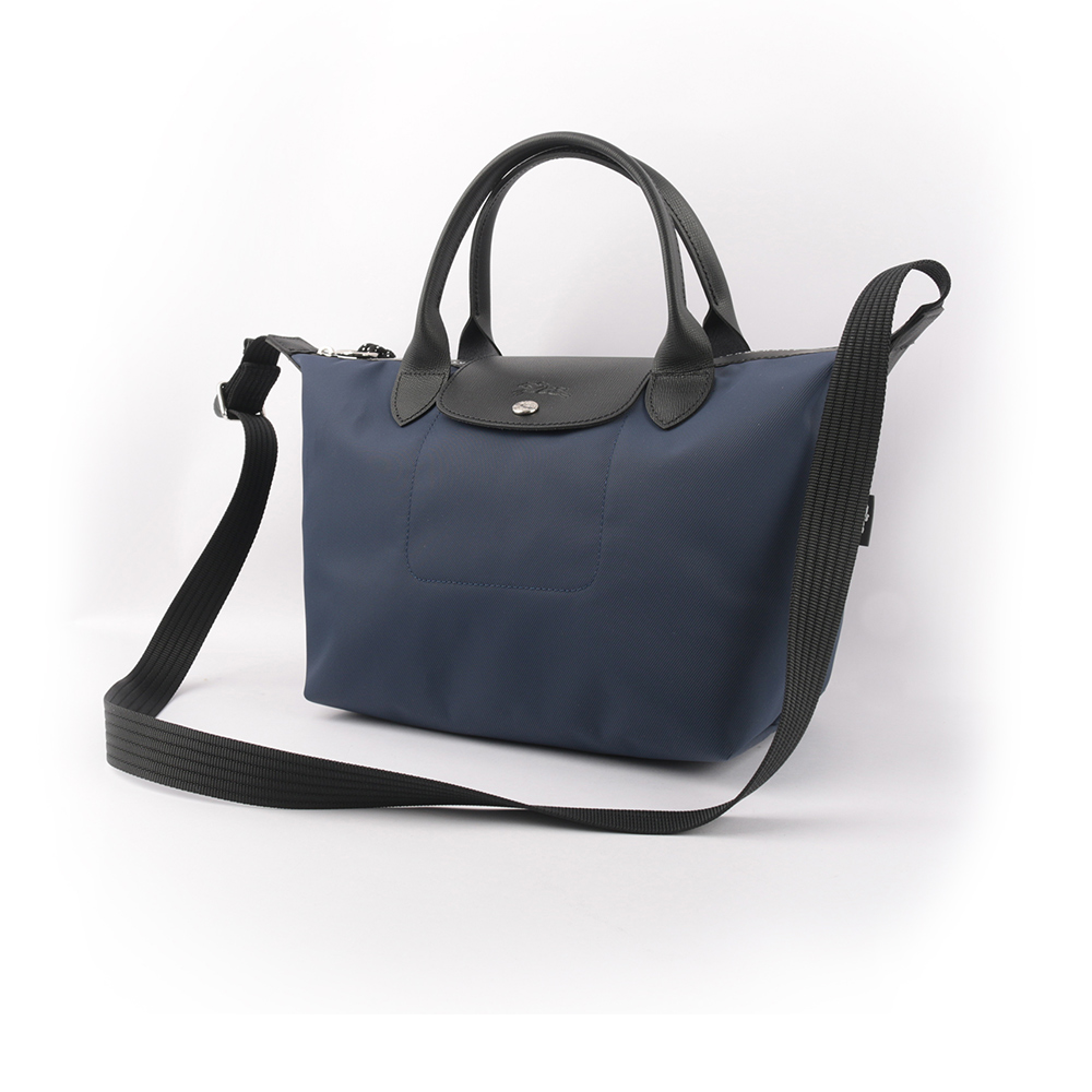LONGCHAMP S號 LE PLIAGE ENERGY 再生帆布二用包/海軍藍, , large