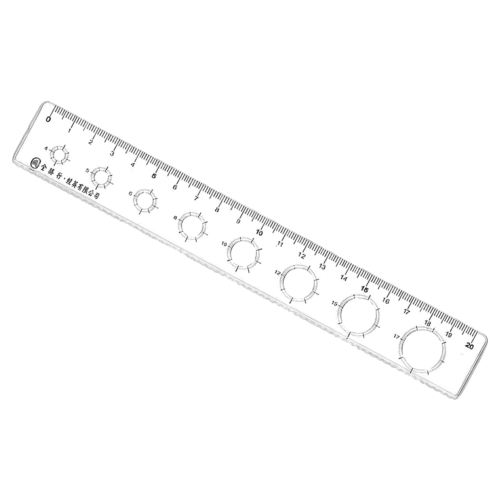 20cm Ruler, , large