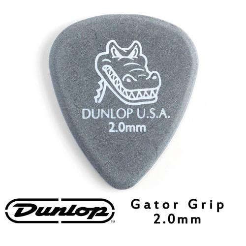 JIM DUNLOP Gator Grip JDGP-417R 2.0mm(三片、十片組)【敦煌樂器】, , large