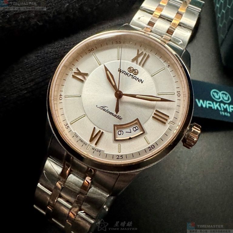 [TIMEMASTER] WAKMANN watch, 40mm, WA00050, , large