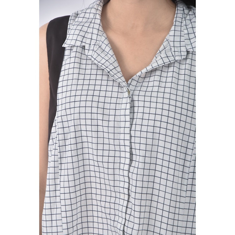 (S) vero moda質感背心黑色上衣二手衣, , large