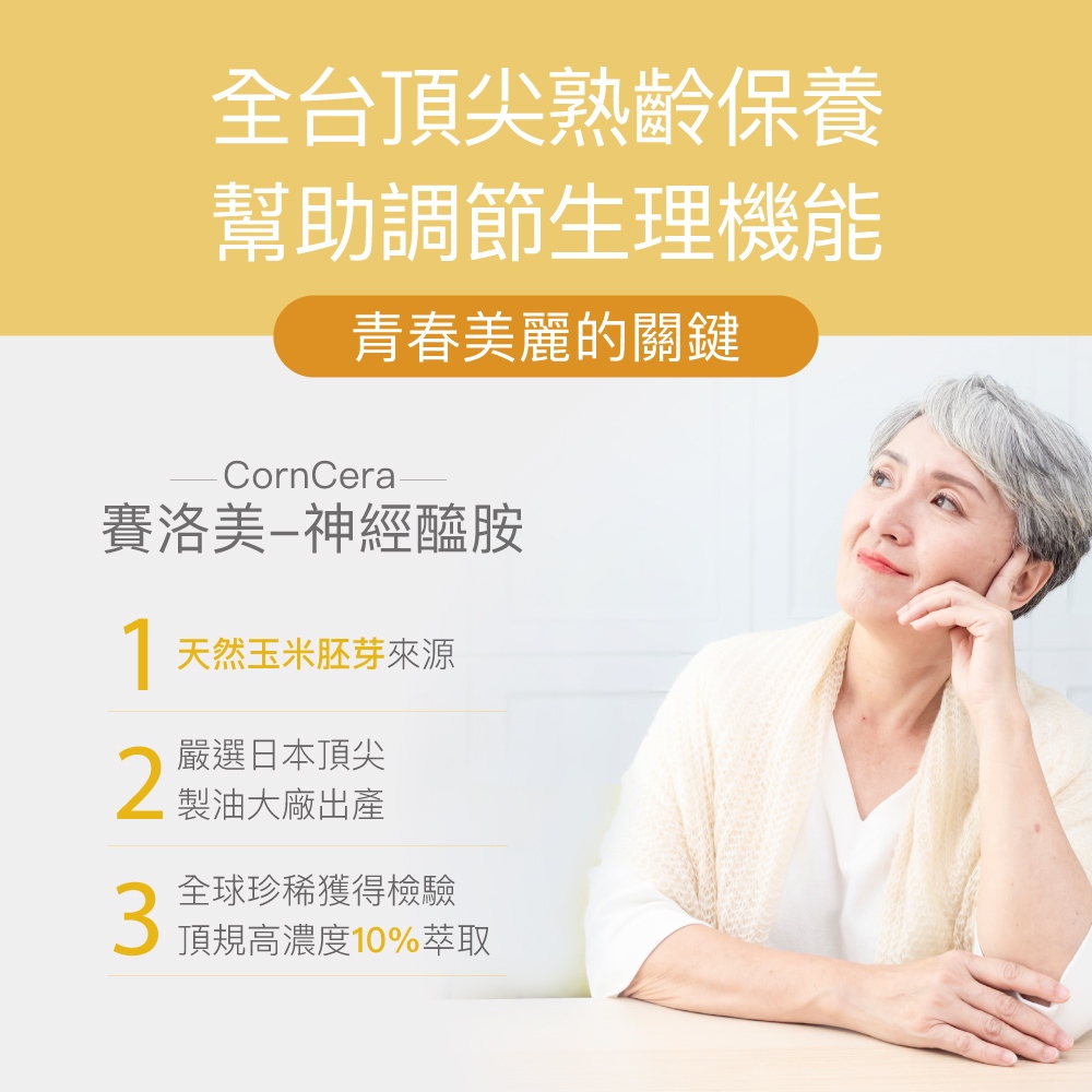 【FJ豐傑生醫】神經醯胺+專利蜂王乳30顆/袋-幫助熟齡調整體質，專利蜂王乳萃取+天然神經醯胺。養顏美容x青春美麗, , large