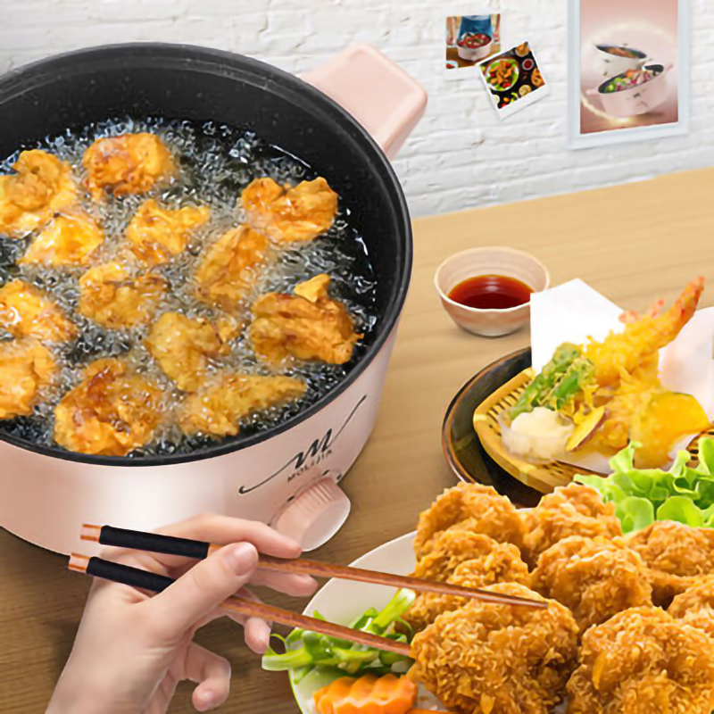 【MOLIJIA】5L-M21 Multifunctional Non-stick Electric Hot Pot - Lotus Root Powder, , large