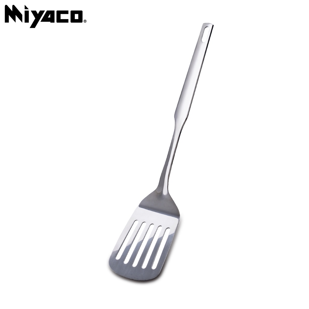 Miyaco 米雅可 經典316不鏽鋼料理用具 漏煎匙-Leidea樂德兒
