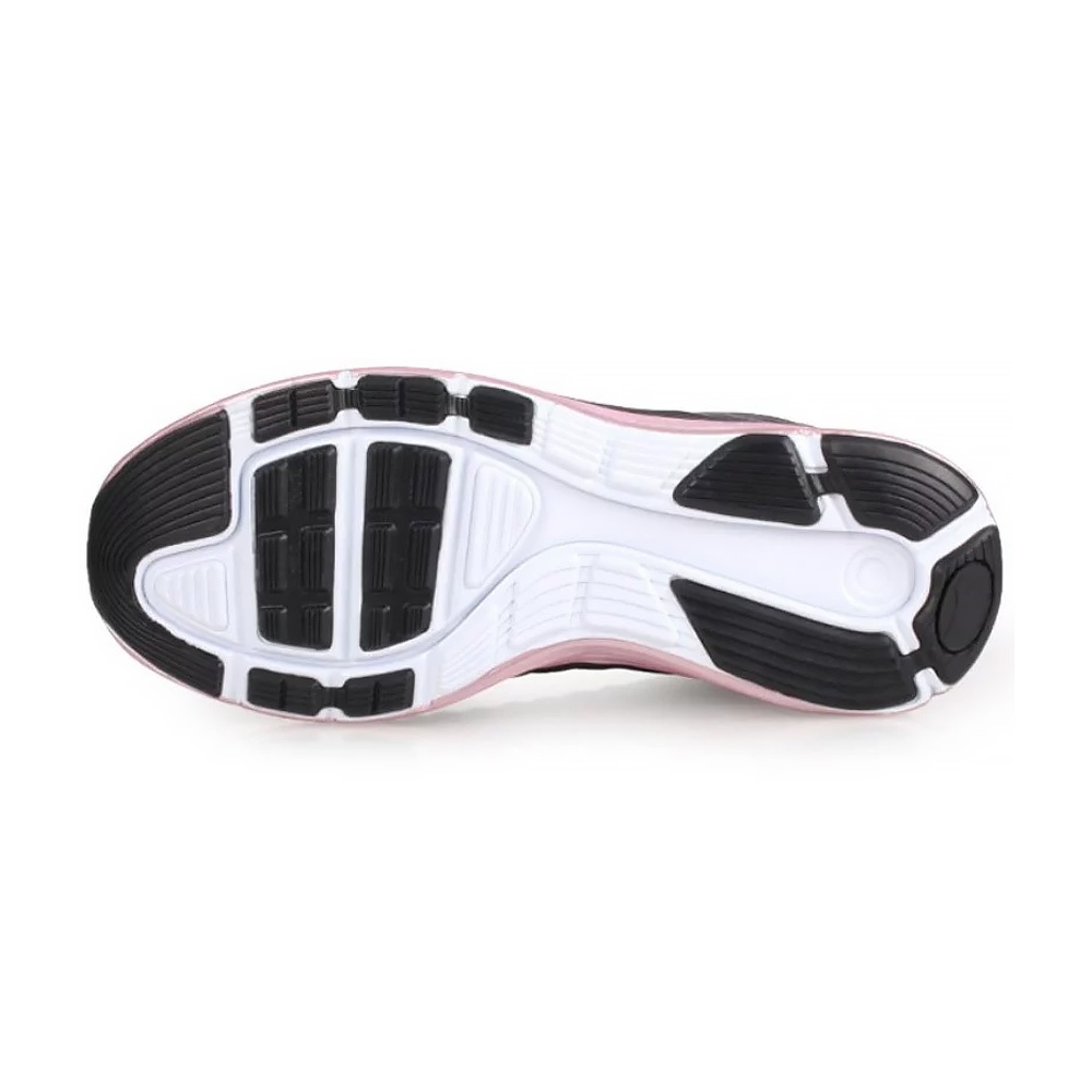 DIADORA迪亞多那 輕量飛織慢跑鞋 女運動鞋 女鞋 反光 飛織 透氣 吸震 回彈 保護後跟 高彈 止滑 丈青粉 灰粉, , large