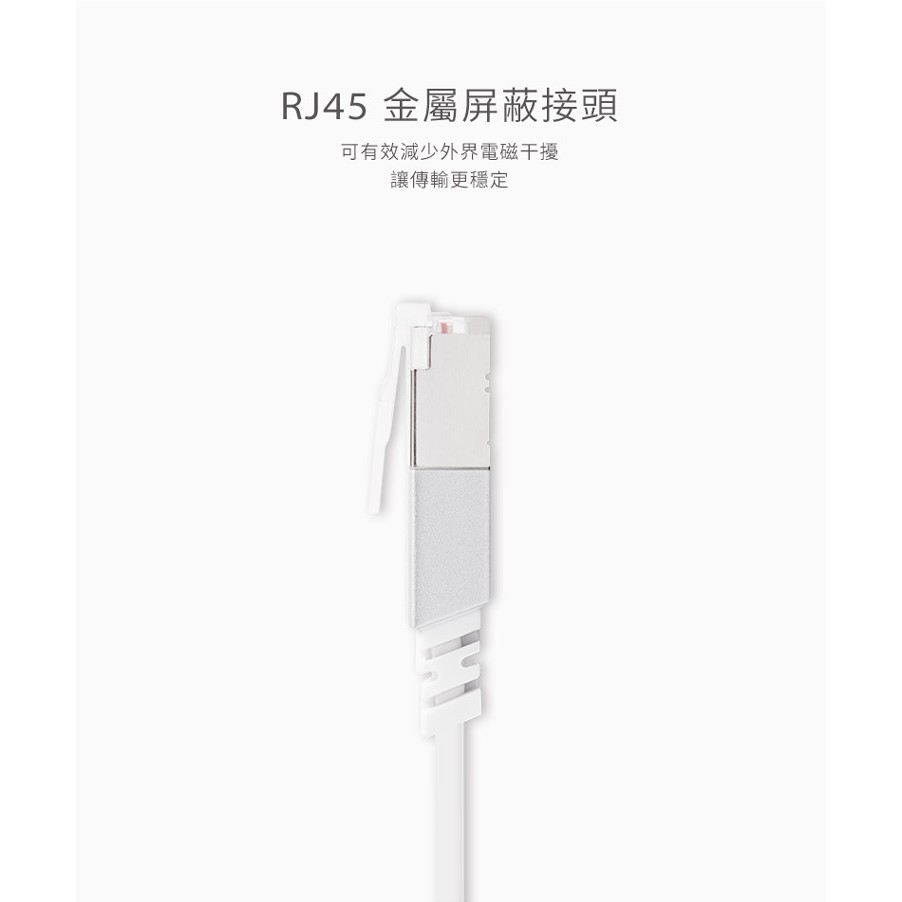 Moshi CAT 6 Gigabit Ethernet 乙太網路傳輸線, , large
