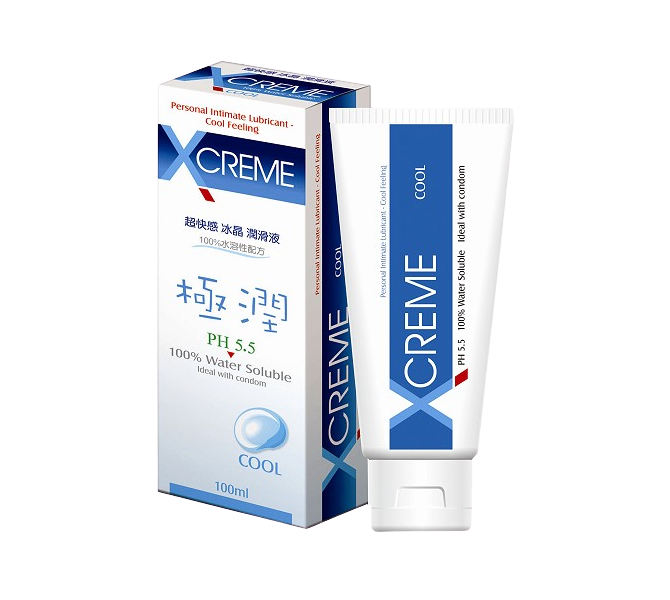 【XCREME超快感】冰晶潤滑液 100ml 冰炫順暢