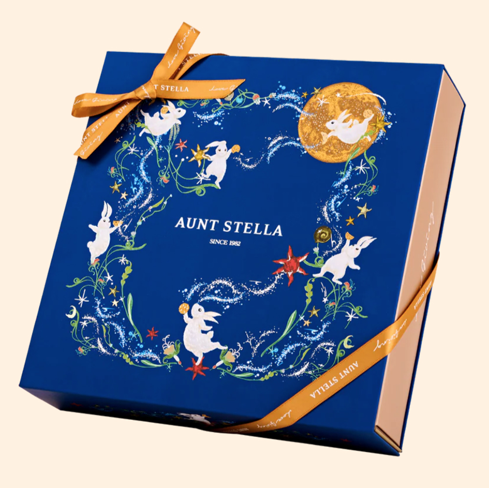 Aunt Stella {中秋限定} 星願 詩特莉奶奶 餅乾 禮盒 蛋奶素 (附提袋), , large