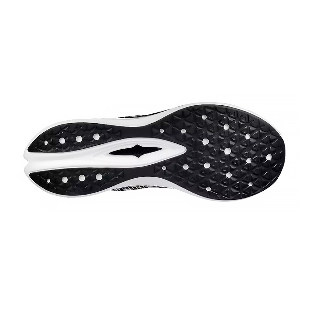 DIADORA迪亞多那 專業避震慢跑鞋 男運動鞋 男鞋 寬楦 透氣 散熱 厚底 吸震 回彈 足弓支撐 止滑 黑藍 白桔, , large