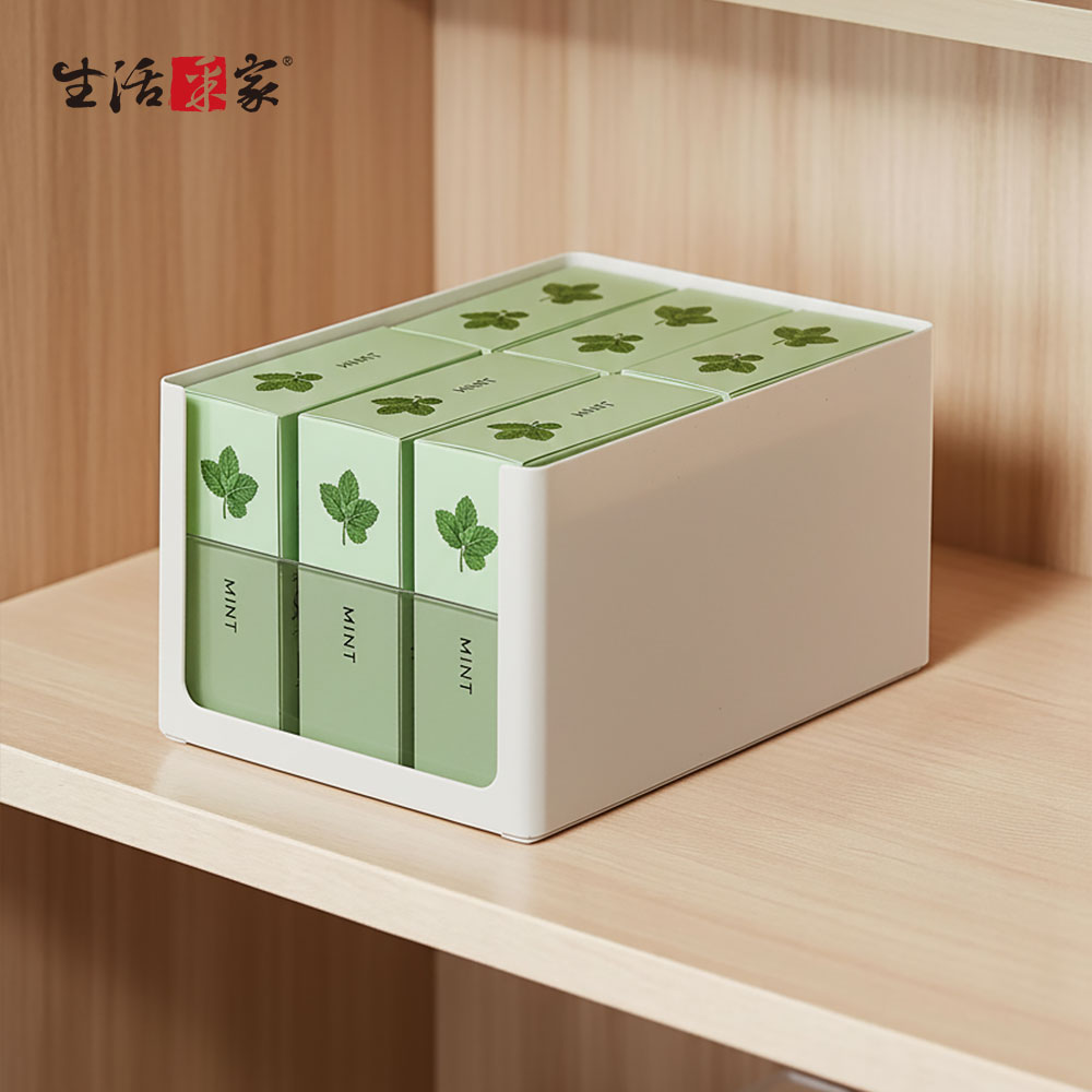 SHCJ 分類整理 直角櫥櫃收納盒 堆疊組合  瓶罐收納籃 廚房收納盒 堆疊收納盒, , large