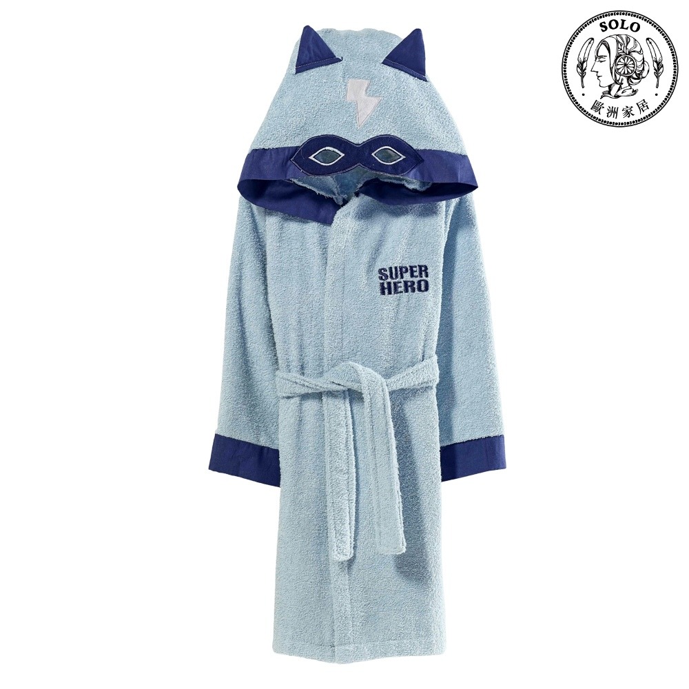 【SOLO Vintage】Bathrobe Hero Blue S, , large